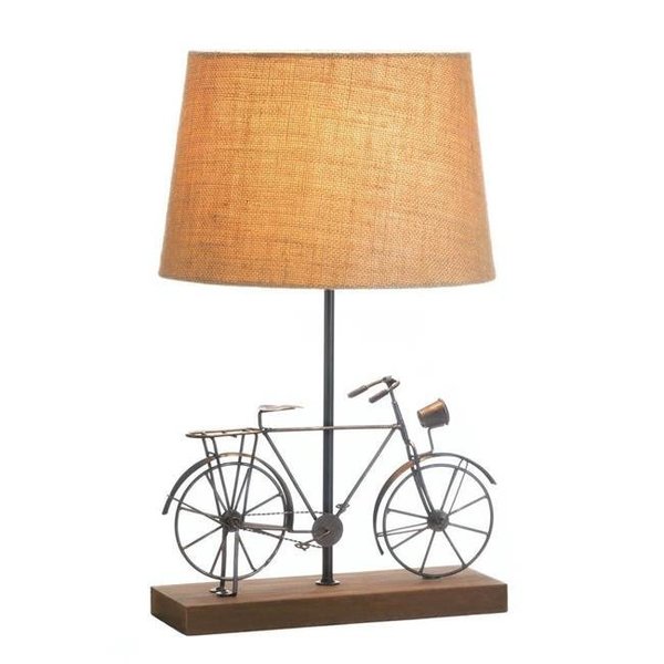 Accent Plus Accent Plus 10017902 11.5 x 4.75 x 20 in. Old-Fashion Bicycle Table Lamp 10017902